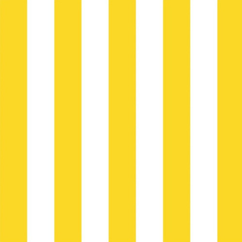 Papel De Parede Adesivo Amarelo  Branco Gfc-listrado-080 Peq 0