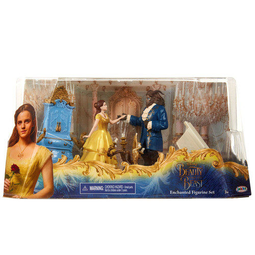 Set De Figuras De La Bella Y La Bestia 1