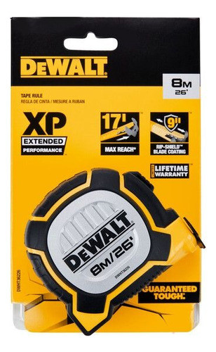 Cinta Metrica Profesional Dewalt Dwht36226s 26' / 8 M 1