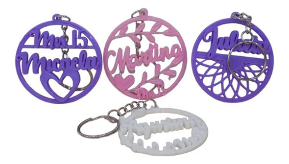 Llaveros Personalizados Souvenir 3d  Pack 40 Unidades 0