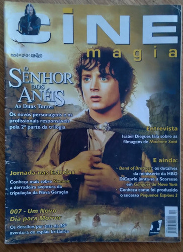 Ed Van Blad Revista Cine Magia 4 / Senhor Dos Anéis Duas Tor 0