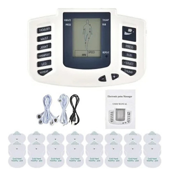 Instrumento Da Fisioterapia De Choque Elétrico Com 16 Elétro 0