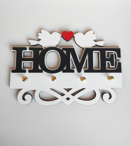 Porta Chaves- Home- Mdf 0