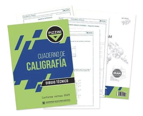 50 Libros De Caligrafia Tecnica Iram Pizzini Calitecnico 0