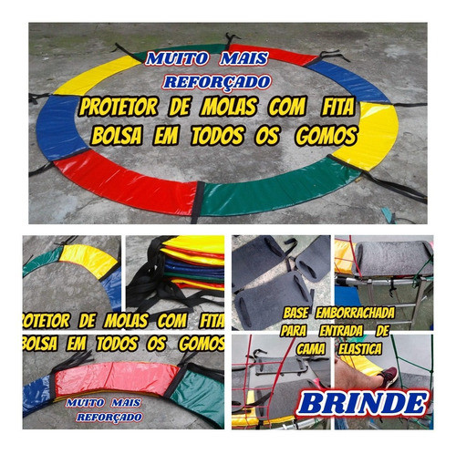 Protetor Molas 3.66mts+protetor 3mts+8 Isot+6 Pont.+brindes 0