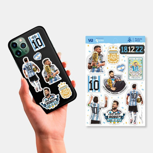 Calcomanias Premium, Oficial Afa, Lionel Messi 0