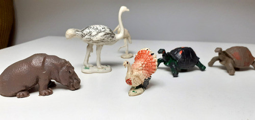 Pack De Animales Del Zoo 40 Figuras Antiguas 1