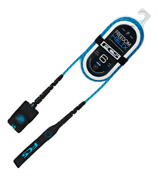 Leash Fcs Freedom Helix Azul 6' X 5 Mm Strep Competição 0 Leash Fcs Freedom Helix Azul 6' X 5 Mm Strep Competição 0