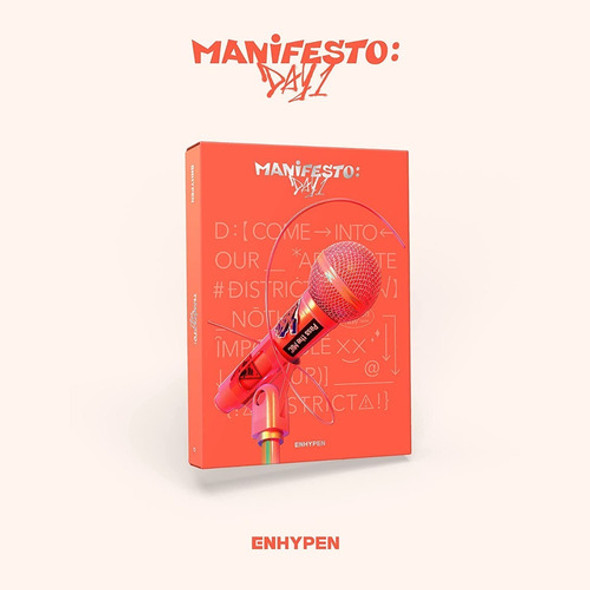 Enhypen Manifesto Day 1 Cd + Libro Nuevo Importado 1