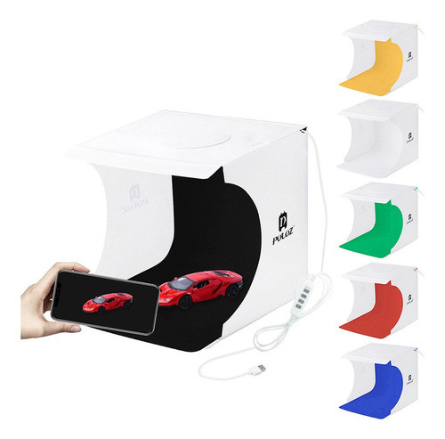 Puluz - Mini Luz Dobrável Para Fotografia, Luz Led 1