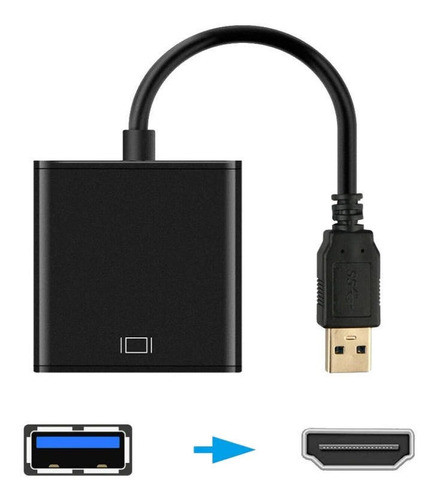 Conversor Adaptador Usb 3.0 Para Hdmi Fêmea 1