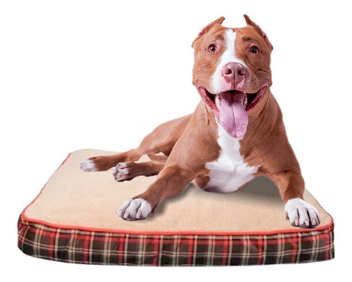 Colchoneta Cama Para Perro  Rectangular Large Mattress Bed 0