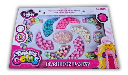 Kit Infantil Miçangas Entremeio Para Montar Bijuterias 0