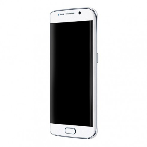 Styker Skin Premium - Jateado Fosco Branco Galaxy S6 Edge 0