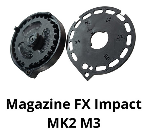 Magazine Para Carabina Pcp Fx Impact Calibre 5,5 Mk2 E M3 1