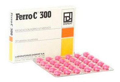 Ferro C® 300mg X 30 Tabletas 0