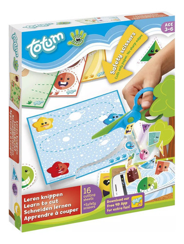 Totum Manualidades Juego Aprende A Cortar Infantil Trex 0