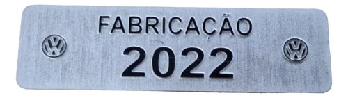 Plaqueta Ano De Fabricação Vw Amarok 2022 Etiqueta 0