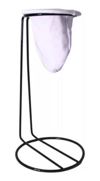 Mini Coador C/ Suporte P/ Café Preto Kit  2 Coadores Extras 0