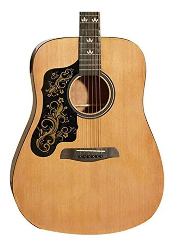 Guitarra Dreadnought Acústica Para Zurdos De Diente De Sierr 0