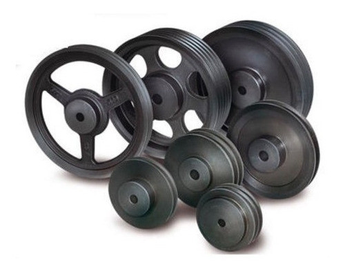 Polea Fundicion De Hierro 2 Canales B Diam. 80 0