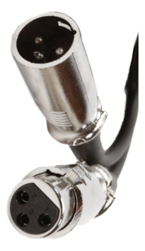 Cabo Microfone Xlr Macho Xlr Fêmea Balanceado 5 Metros 1