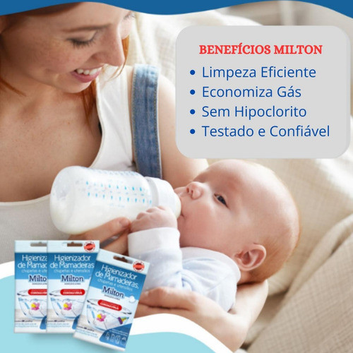 Cartela De Pastilha Higienizadora Mamadeiras, Chupetas 20und 1