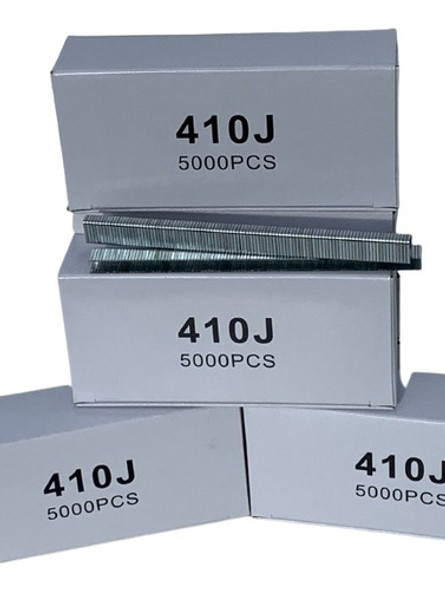 Grampo P/ Grampeador Pneumático Pcn 50/10 Kit 5 Caixas 25000 0