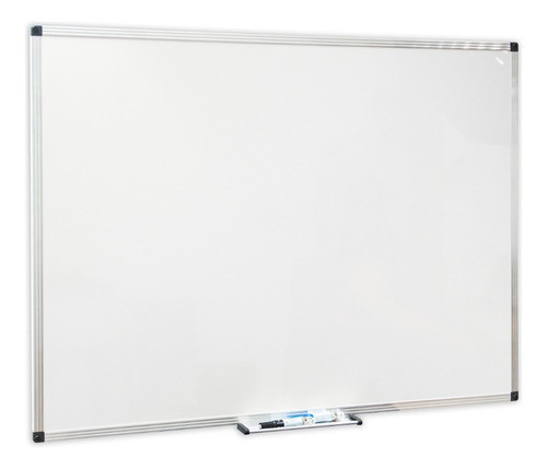 Quadro Branco Liso 120x150cm Reforçado Com Cantoneira 0