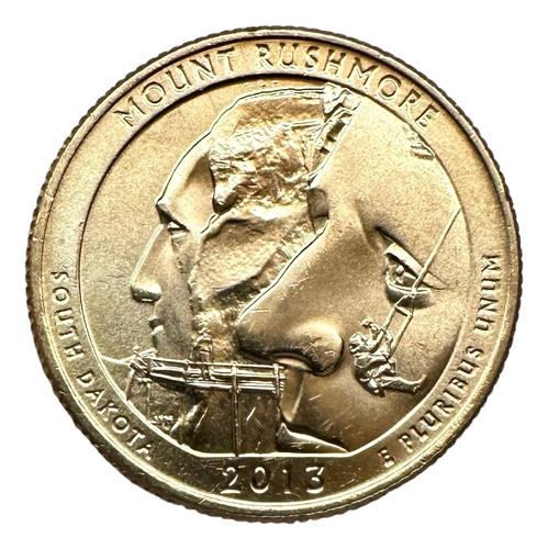 Estados Unidos - 25 Cents - Año 2013 - Mount Rushmore 0
