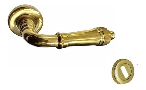 Manija Media Giratoria Trocadero Bronce Laca Con Bocallave 0