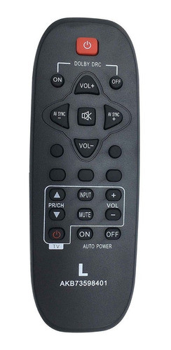 Nuevo Control Remoto De Reemplazo Home Theater Akb73598401 P 0