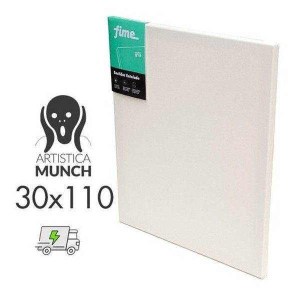 Bastidor Entelado Fime 30x100 Oleo Acrilico 1