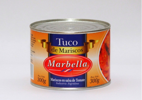 Tuco De Mariscos Marbella 12x300 G - El Rey Del Mar 0