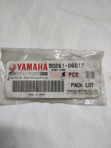 Remache Aislado Yamaha Moto Nieve 11.3mm Orig 90261-06017 1
