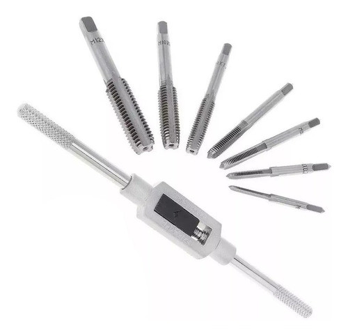 Juego X 8 Manija Porta + Machos Milimetrico 3 A 12 Ruhlmann 0