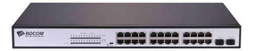 Switch 24 Portas + 2 Sfp 10/100/1000 Bdcom S1526e Giga 0