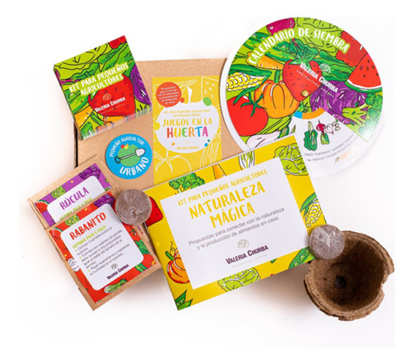 Sembrar Y Jugar En La Huerta - Kit De Valeria Churba 0 Sembrar Y Jugar En La Huerta - Kit De Valeria Churba 0