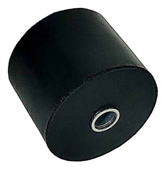 Rolete Borracha Eixo Metal Reboque Carreta Barco 50x64 2un. 1
