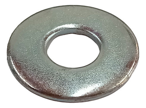 Arandelas Planas Zincadas Plateadas 3/8  X 100u. 0