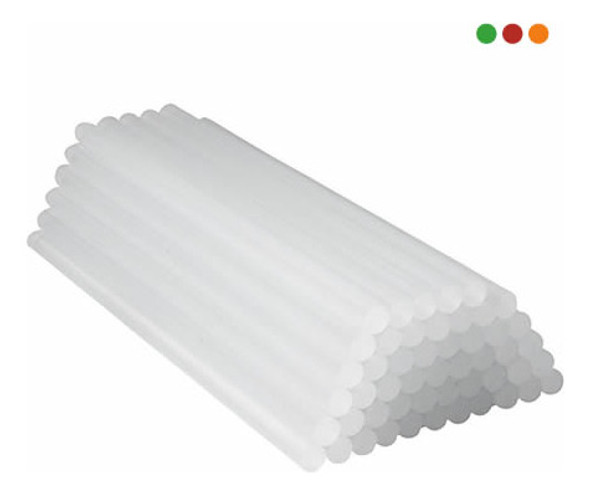 Barra De Silicona 1,1x30 Cm | 1kg | Cristal (gruesa) 0