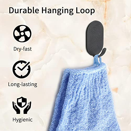 Guantes De Baño Exfoliantes, Hechos De Nylon, 12 Colores 1