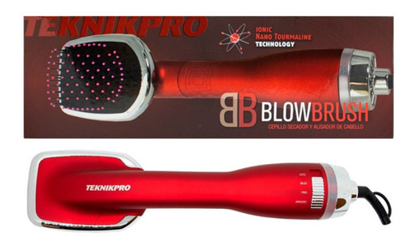 Teknikpro Blow Brush Cepillo Alisador Secador Pelo 6c 0