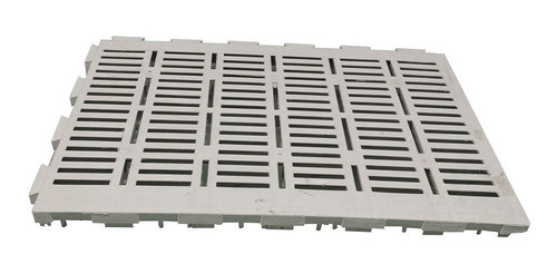 Estrado Plástico Branco P/ Banheiro 60x40 Kit C/ 4 Und 1