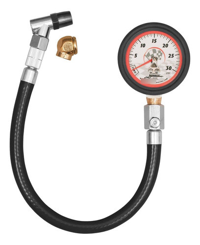 Manometro Longacre 30 Psi, Medidor De Neumaticos 0