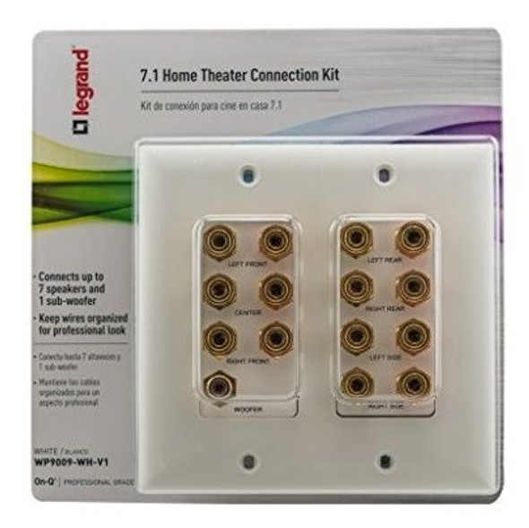 Kit De Conexion De Cine En Casa Legrand Onq 71 Blanco Wp9009 1