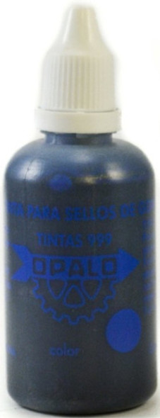 Tinta Opalo 999 Al Agua Azul 60cc Para Sellos Zona Norte 0