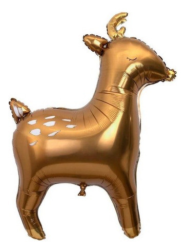 Combo Globos Animalitos Del Bosque Verde Oliva Blanco Dorado 1