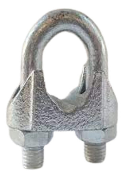 Grampa Prensacable De Acero Galvanizado 3/16  5mm Set X 100u 0