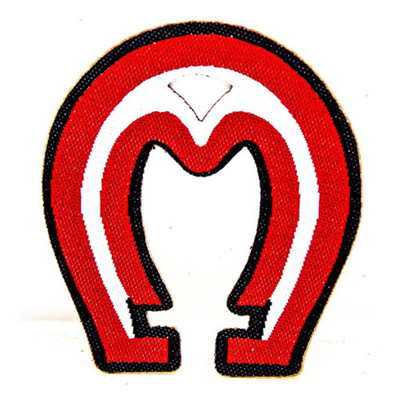 Adesivo Bordado Simbolo Mangalarga Country Para Chapeu 0